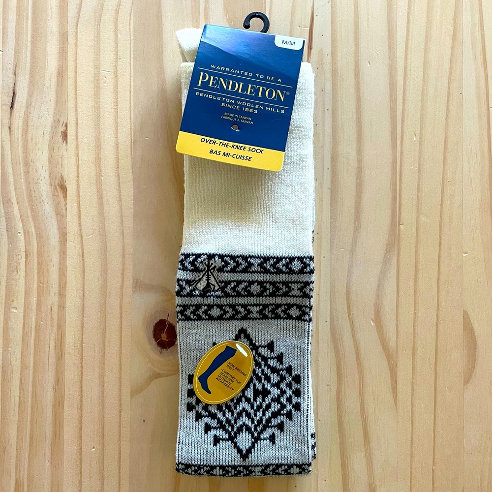 NWT Pendleton Over-the-Knee Socks